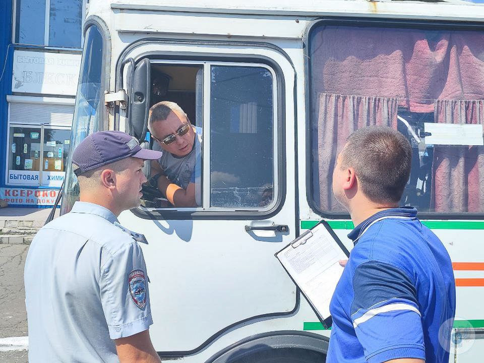 Мониторинг состояния общественного транспорта в Шахтерске не выявил серьезных замечаний