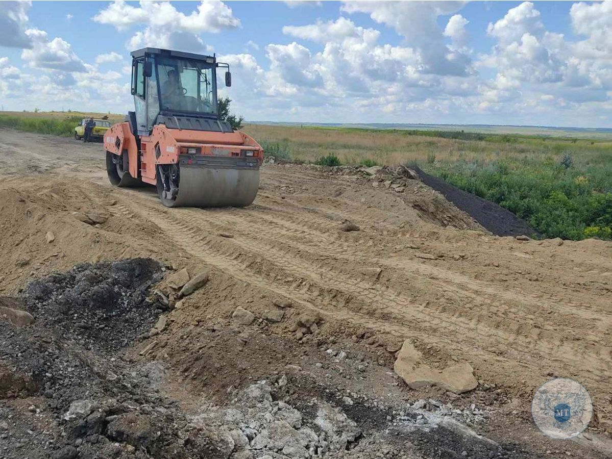 Завершено восстановление разрушенной водопропускной трубы на участке Дебальцево-Светлодарск 