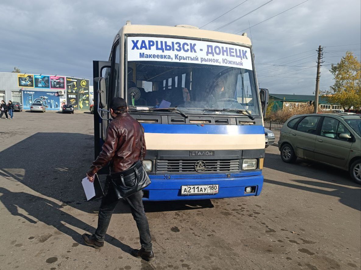 В Харцызске проверили состояние автобусов, в том числе осуществляющих межмуниципальные перевозки