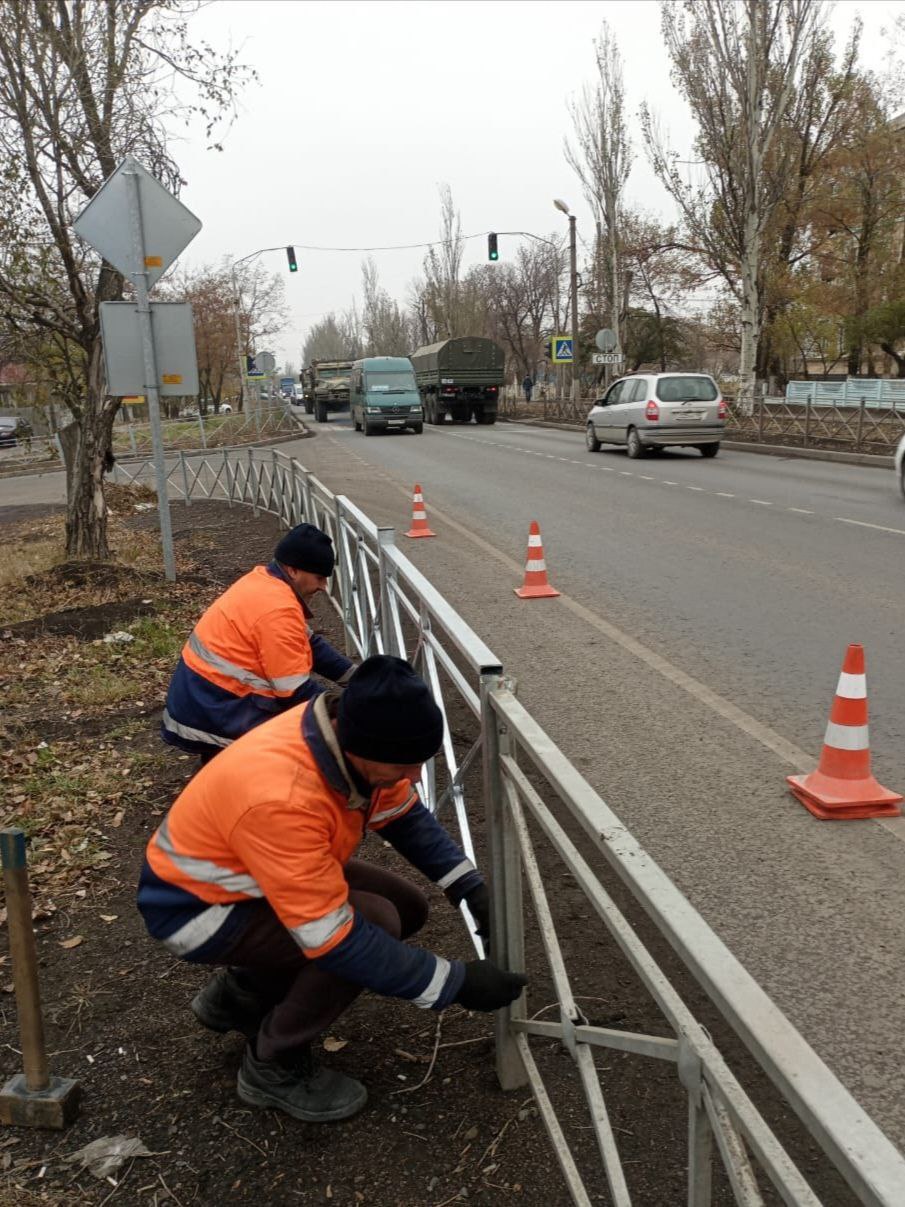 За минувшую неделю под контролем специалистов ГКУ «Служба автомобильных дорог Донбасса» выполнены мероприятия по содержанию дорог